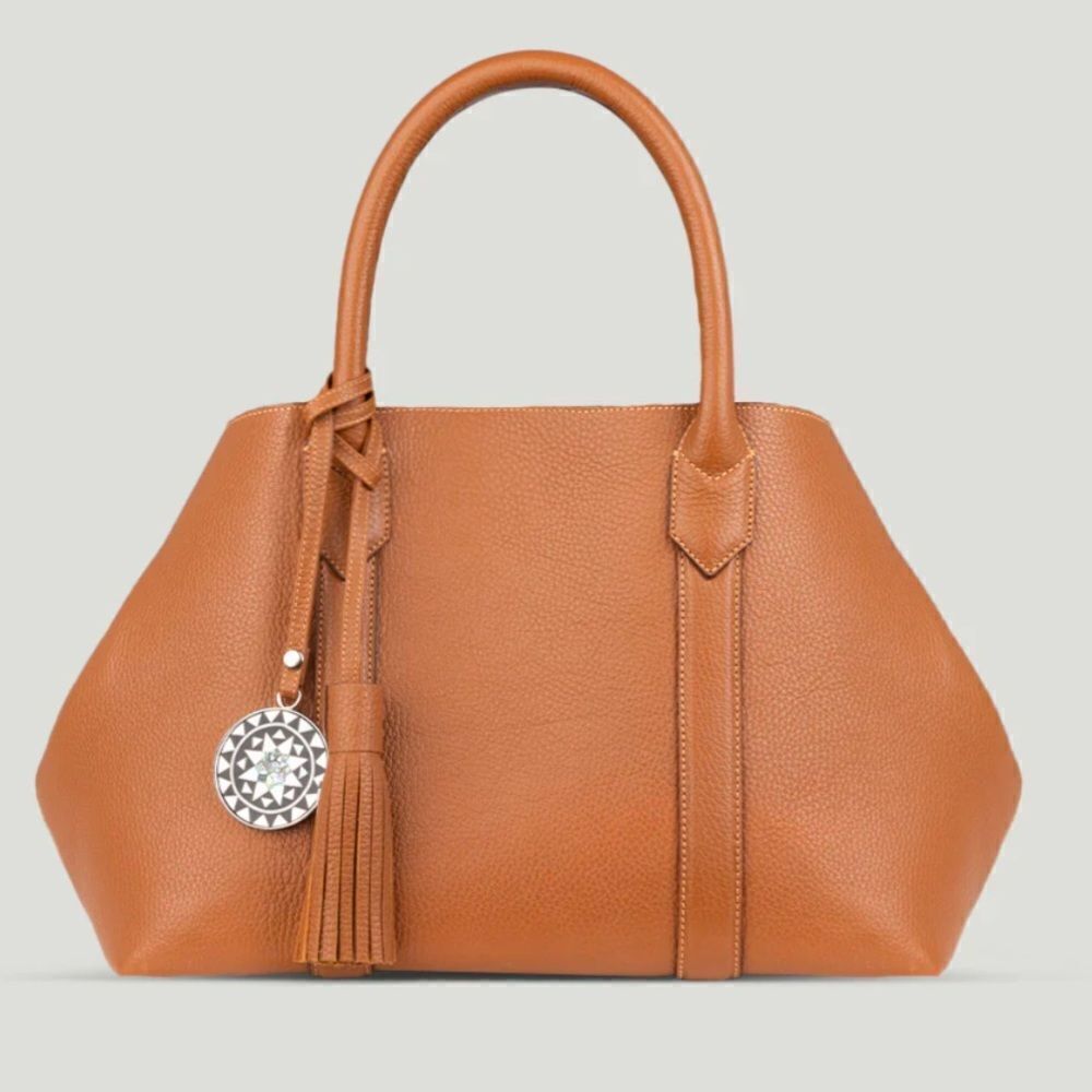 Nuniz Cairo Downtown Full Day Leather Handbag